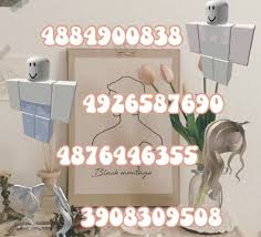 Aesthetic & unique decal id codes! Cute Clothes Codes For Bloxburg Coding Coding Clothes Roblox Codes