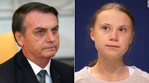 Thousands of brazilians took the streets of sao paulo on saturday, 29 may to protest against the country's current president jair bolsonaro. Greta Thunberg Called A Brat By Brazilian President Jair Bolsonaro Cnn