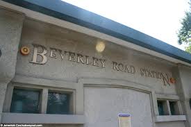 Image result for beverley road station sign