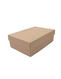 brown gift box with lid and window 8