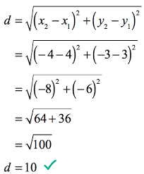 Distance Formula And Examples Chilimath