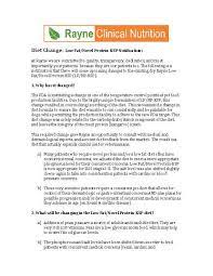 rayne clinical nutrition