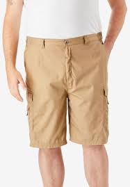 Reel Life Hybrid Water Resistant Cargo Shorts Big And Tall