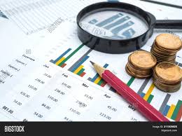Charts Graphs Paper Image Photo Free Trial Bigstock