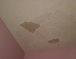 how to repair a popcorn ceiling