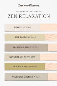 Relaxing Paint Colors Massage Room