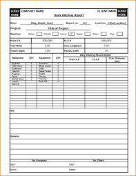 Construction Daily Progress Report Template Sample Worksheets Road