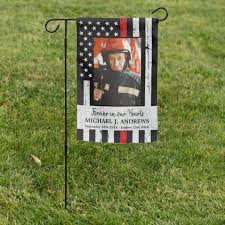 Firefighter Memorial Custom Photo Thin