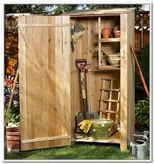 diy garden tool storage cabinet