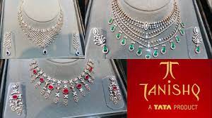tanishq latest 2023 diamond necklace