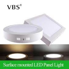 Surface Mounted Led Panel Light 6w 12w 18w Round Square Led Ceiling Lights Led Downlight Ac85 265v Smd2835 Ceiling Lamp Led Panel Light Surface Mounted Led Panelled Panel Surface Mounted Aliexpress