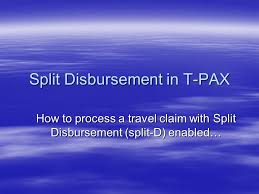 We did not find results for: Split Disbursement In T Pax Ppt Video Online Download