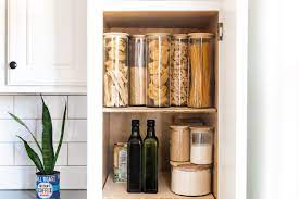 how to organize a pantry into zones so