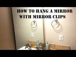 Remove Bathroom Mirror Clips