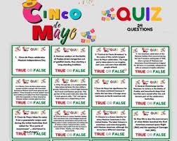 Get the scoop on what this festive mexican holiday is all about and your kids excited to celebrate with these cinco de mayo facts. Cinco De Mayo Game Etsy