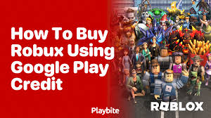 robux using google play credit