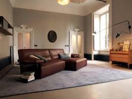 brown leather sofa interior design