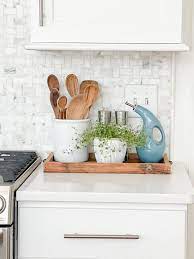 ideas to decorate kitchen countertops