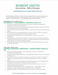 Accounting Office Manager Resume Samples Qwikresume