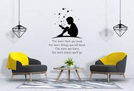 Books Wall Decal Reading Wall Decal