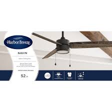 Navin 52 In Bronze Ceiling Fan