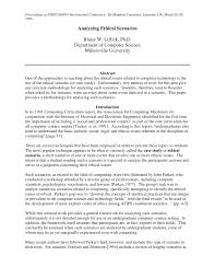 pdf analyzing ethical scenarios pdf analyzing ethical scenarios