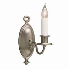 One Light Curved Arm Sconce With