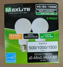 3 Pack Soft White 2700k 100w Equivalent 23w Sylvania Cfl Light Bulbs For Sale Online Ebay