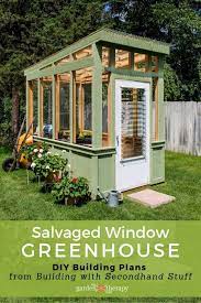 Build An Old Window Greenhouse Garden