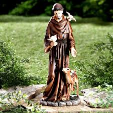 St Francis Statue In Statues Lawn