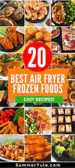 20 best frozen foods for air fryer