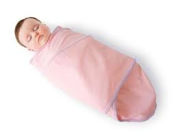 Amazon Com Miracle Blanket Baby Swaddle Blanket Blue