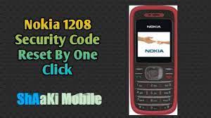 Secret codes for nokia 1208. Nokia 1208 Security Code Problem Solution Youtube