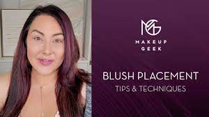 makeup tip how blush placement changes