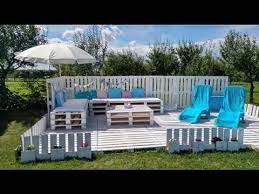 Diy Outdoor Patio With Pallets You