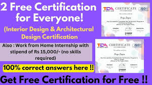 architectural design certification