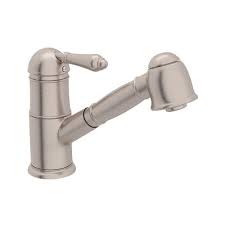 rohl pull out faucets kitchen