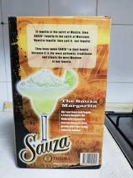 sauza tequila gold with margarita mix