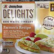 user added jimmy dean egg white omelet