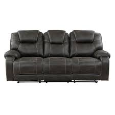 gainesville double reclining sofa in
