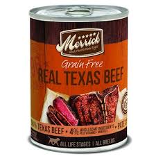 Merrick Grain Free 96 Real Texas Beef Canned Dog Food