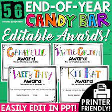 30 unique awards — one for every student! Editable End Of Year Awards For Every Student A Love Of Teaching Kim Miller
