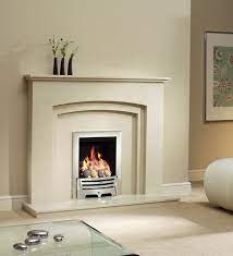 Fireside Rossano Micro Marble Fireplace