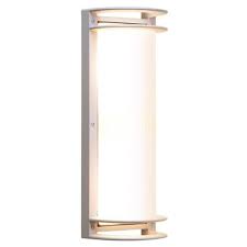 Light Satin Outdoor Wall Sconce