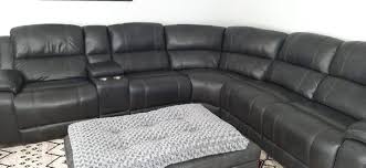 Costco Top Grain Leather Sectional