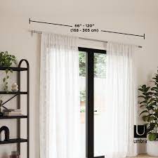 single curtain rod