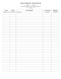Registration Cards Template New Bank Ledger Picture A Blank