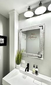 Whitewash Mirror Wood Framed Mirror