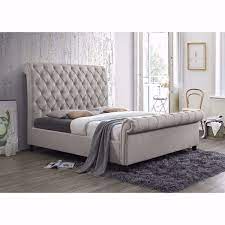 kate upholstered queen bed afw com