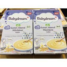 Bột ăn dặm hữu cơ Babydream cho bé từ 4m trở lên - Thực phẩm ăn dặm